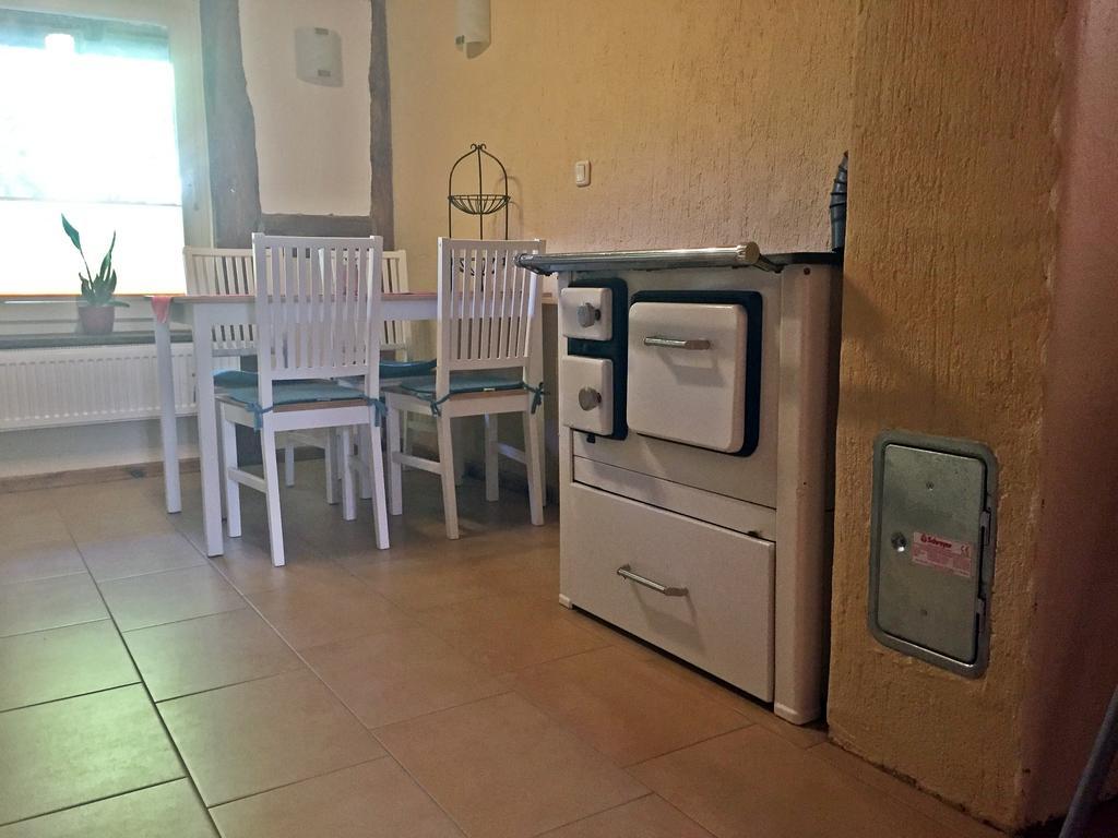 Fachwerkhaus 4 Birken Villa Rumpshagen Exteriör bild