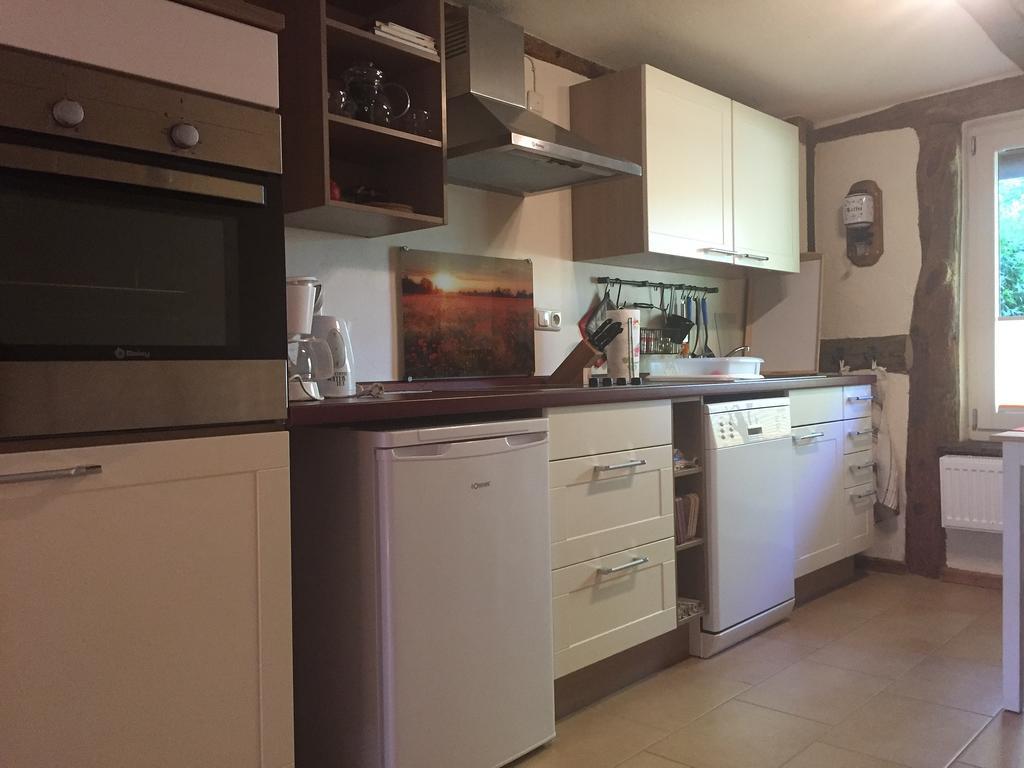 Fachwerkhaus 4 Birken Villa Rumpshagen Exteriör bild
