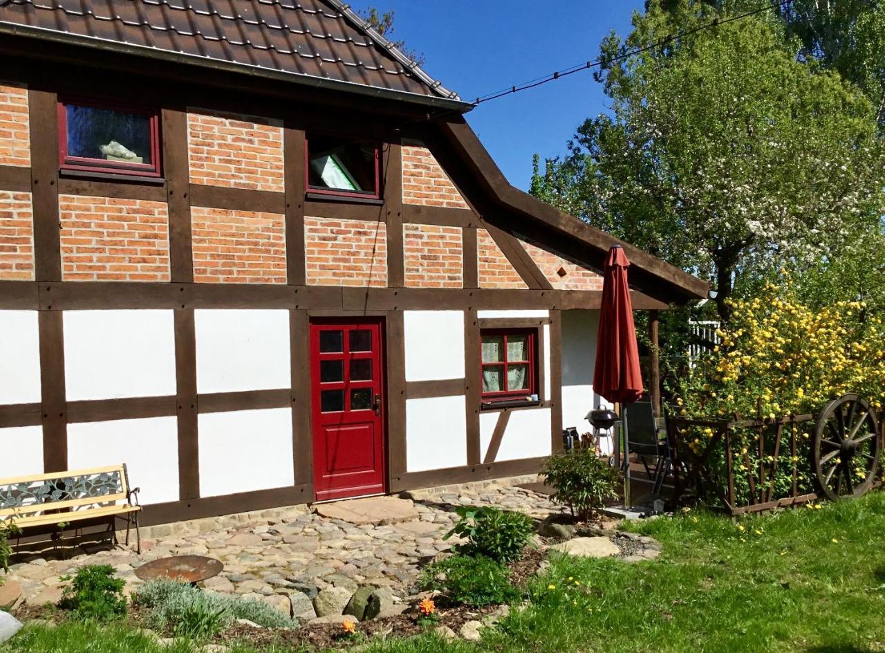 Fachwerkhaus 4 Birken Villa Rumpshagen Exteriör bild